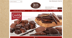 Desktop Screenshot of joscandies.com